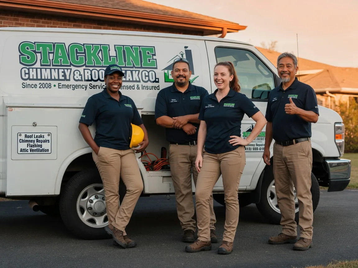 Chimney flashing repair company in Arlington, CO